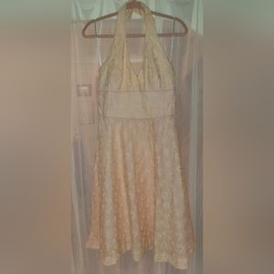 Lilly Pulitzer Pink & Yellow Halter Dress - 10